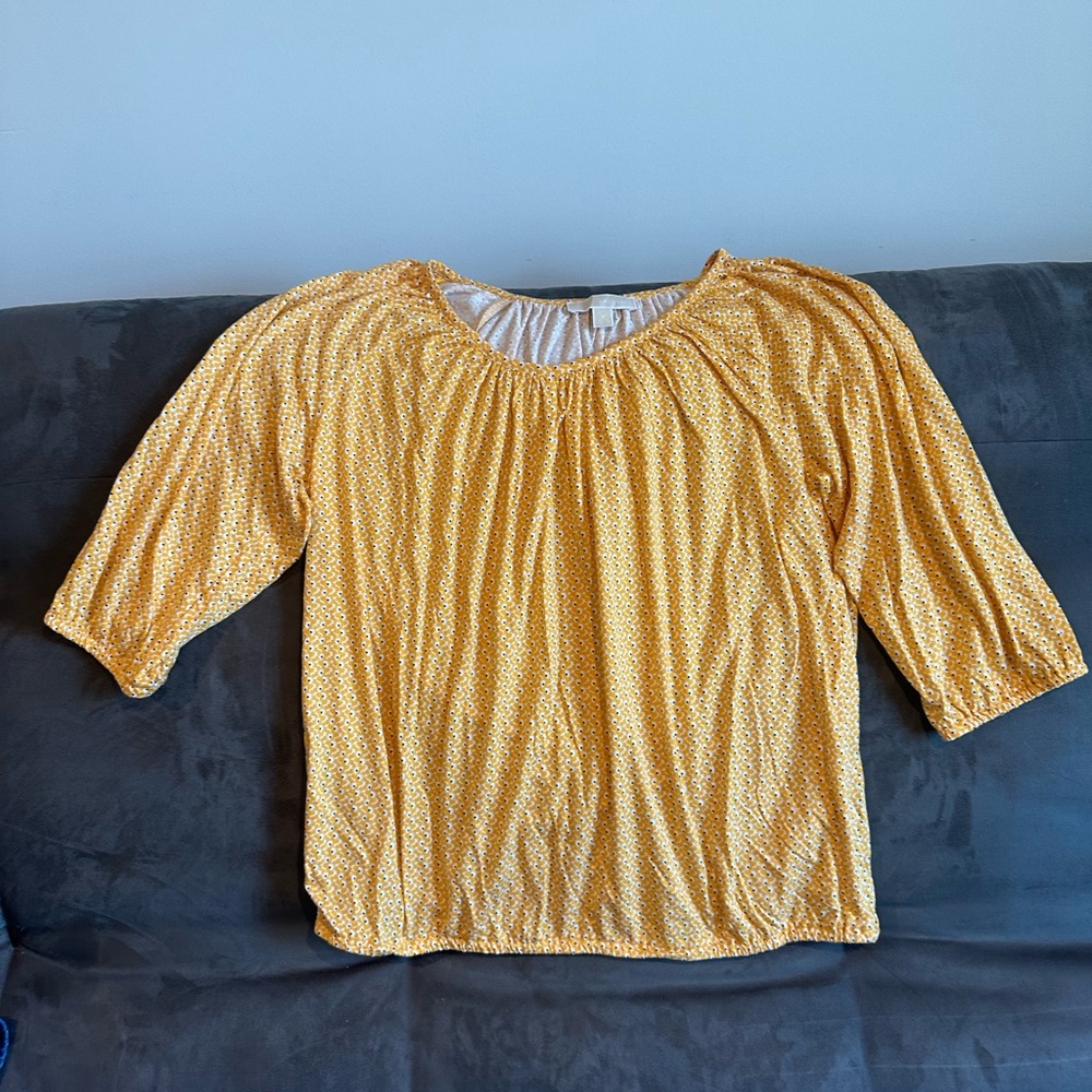 Michael Kors Yellow Women's Top